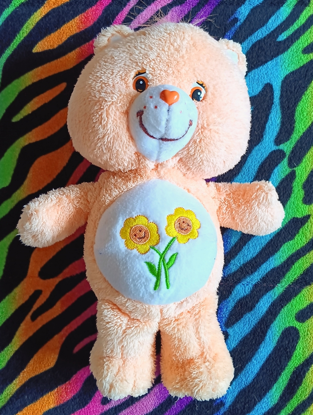 🧡 Y2K Care Bears Friend Bear Plushie Plush Stuffed 2000's 10" Fuzzy